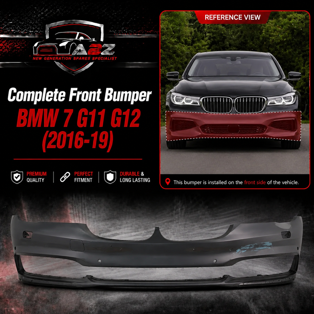 Front Bumper Complete 51117402813 Compatible With BMW 7 G11 G12 (2016-19) Tag No.472
