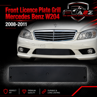 Front Licence Plate Grill 2048171478 Compatible With Mercedes Benz W204 2008-11 Tag No.344