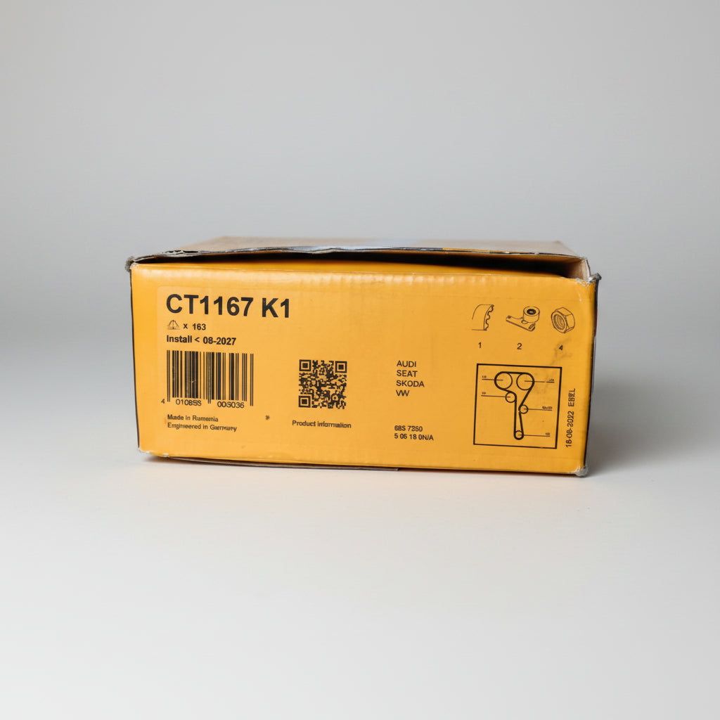Timing Belt Kit CT1167K1 04E198119 Compatible With SKODA OCTAVIA III (5E3, NL3, NR3) (CONTINENTAL)