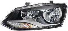 Head Light Set Left 6R1941007 & Right 6R1941008 Compatible With Volkswagen Polo (2009)