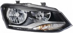 Head Light Set Left 6R1941007 & Right 6R1941008 Compatible With Volkswagen Polo (2009)