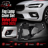 Fog Lamp Cover Set Left 31688804 & Right 31688805 Compatible With Volvo S60 (2019-25)