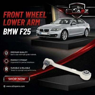 Front Wheel Lower Arm Left & Right 31126787669 31126787670 Compatible With BMW X3 F25