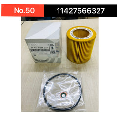 Oil Filter 11427566327 & E61HD127 & E61HD215 & OX387D Compatible With BMW 2 Coupe (F22, F87) & 3 (E90) & 3 (F30, F80)Tag 50
