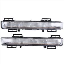 Fog Lamp Fog Light Left 2049064802 & Right 2049064902 Compatible With MERCEDES-BENZ C-CLASS (W204)