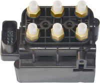 Air Suspension Solenoid Valve Block 7L0698014 7L0698014C Compatible With AUDI Q7 O.M (4LB)