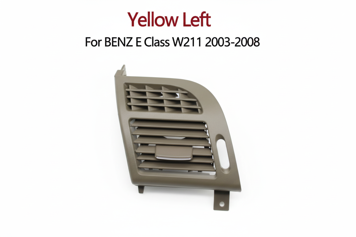 Ac Vent Grille Center 211830854 & Right & Left & Rear 2118310060 Compatible With MERCEDES BENZ E-CLASS W211 & CLS C219