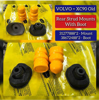 Rear Shock Absorber Mount With Boot  30683637 8672488 Compatible With VOLVO S60 S70 S80  XC90 I (275) XC70 I Cross Country (295)