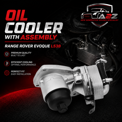 OIL COOLER With Assembly LR006653 LR004287 C2Z15952 6G9Q6L625AB 6G9Q6L625AC 9682632980 For RANGE ROVER EVOQUE L538 Tag-O-65