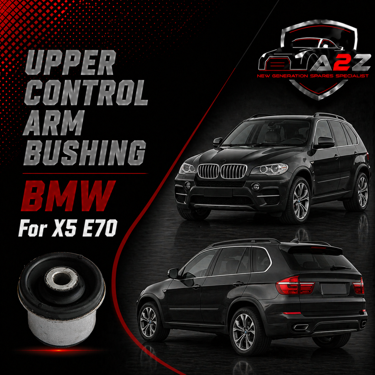 Upper Control Arm Bushing 31126771199 Comaptible With BMW For X5 E70