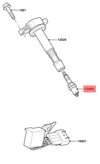 Spark Plug LR005253 For LAND ROVER RANGE ROVER SPORT I L320 & MERCEDES-BENZ C-CLASS W203 &  VOLVO S80 Tag-S-01