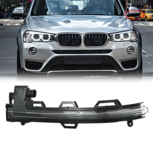 Mirror Light Compatible With Bmw X3 F25 2014-2018 X5 F15 2014-2018 X6 F16 2014-2018 Side Mirror Light 63137291217 Left