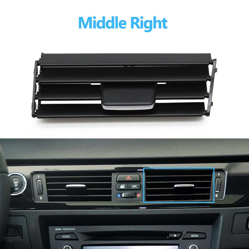 Ac Vent Repair Kit Compatible With Bmw 3 Series Ac Vent Repair Kit 3 Series E90 2005-2012 Centre Right