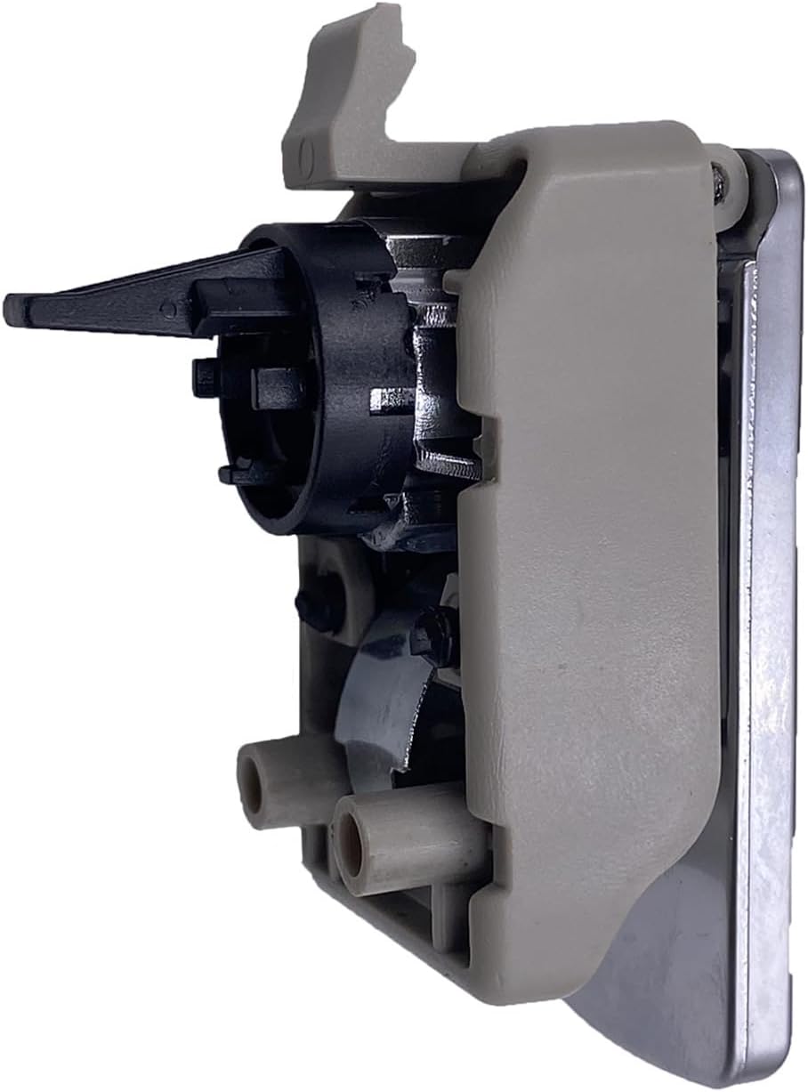 Dashboard Glove box switch handle Model A 1666800491 Brown & Chrome Silver Compatible with Mercedes & Mercedes Benz  GLS W166