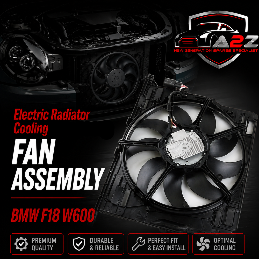 Electric Radiator Cooling Fan Assembly 17418642162 Compatible With BMW F18 W600