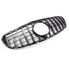 Front Bumper Grill (Without Logo) Compatible With Mercedes Benz E Class W212 2013-2016 Front Bumper Grill W212 Grill Gtr Silver Lci