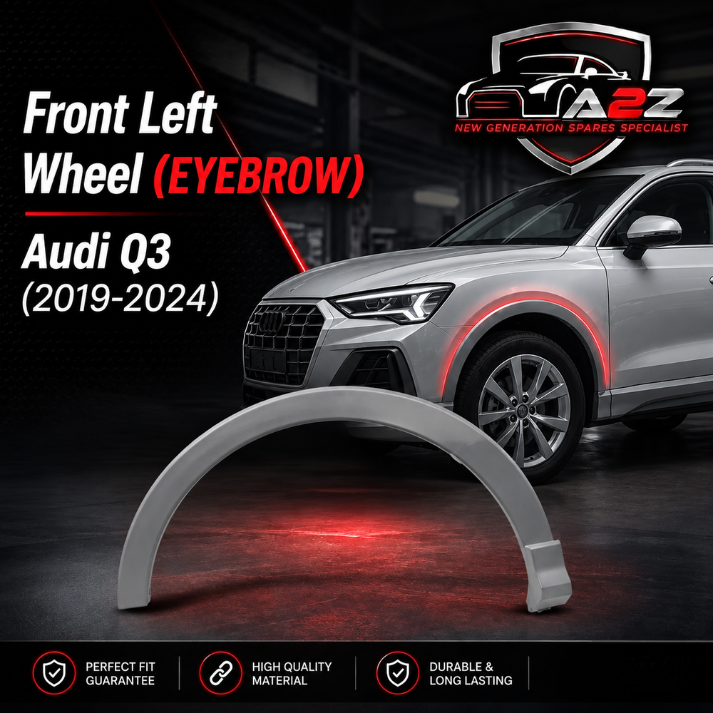 Front Left Wheel Eyebrow 83A853717AGRU Compatible With Audi Q3 (83) (2019-2024) Tag No.193