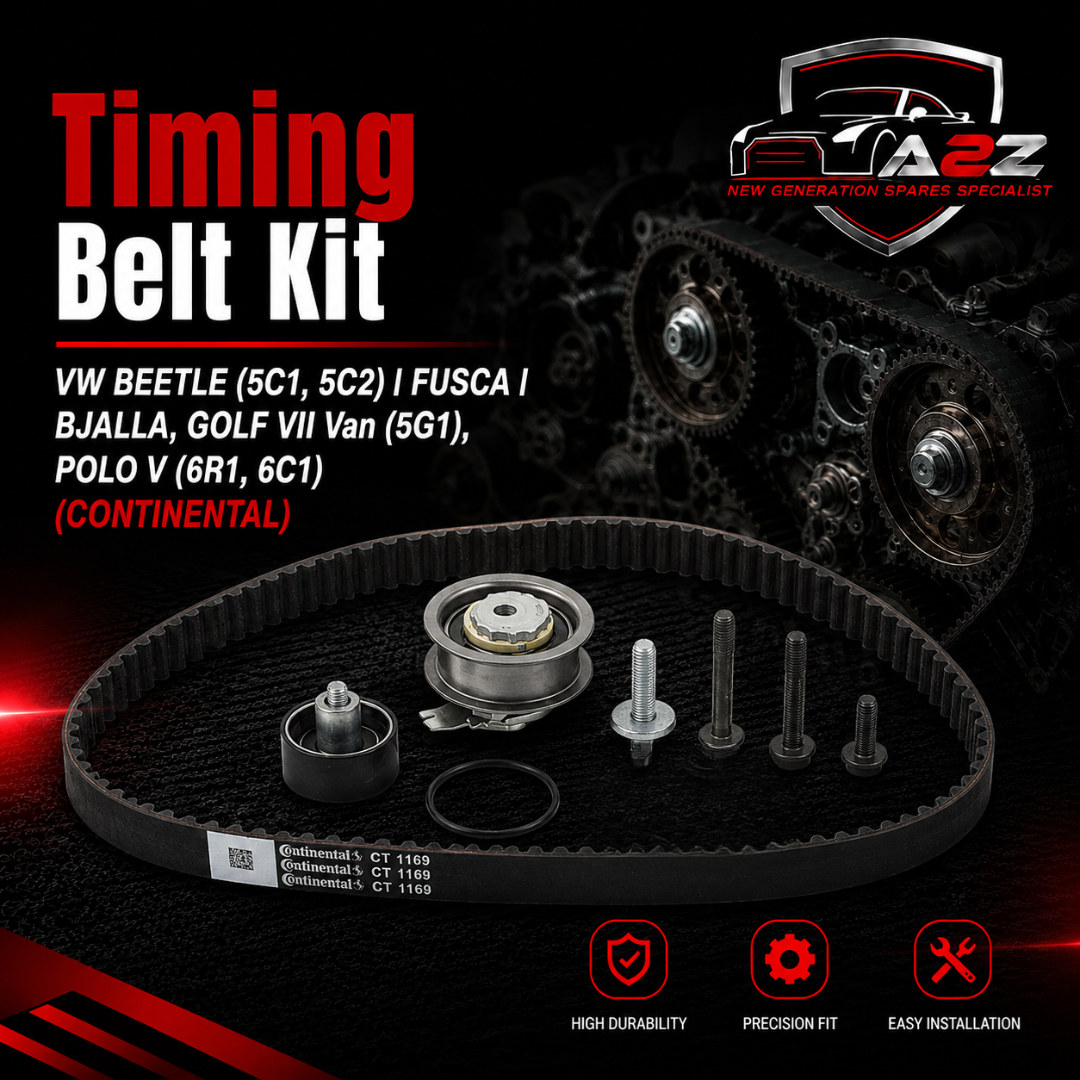 Timing Belt Kit CT1167K1 04E198119 Compatible With VW BEETLE (5C1, 5C2) | FUSCA | BJALLA, GOLF VII Van (5G1), POLO V (6R1, 6C1) (CONTINENTAL)