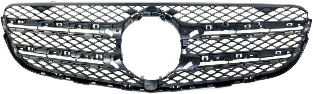 Front Bumper Grille Base Assembly Grill base With Camera Show Grill 2538882100 2538882100A A2538882100 Compatible With Mercedes Benz W253