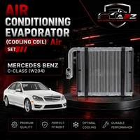 Air Conditioning Evaporator (Cooling Coil) A2048300258 2048300258 Compatible with MERCEDES BENZ  C-CLASS (W204) & CLS (C218) & E-CLASS (W212) (Engine 651)