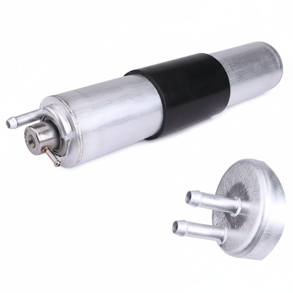 Fuel Filter With Pressure Regulator 13321439407 13327512017 13327512018 13327512019 Compatible With BMW E46
