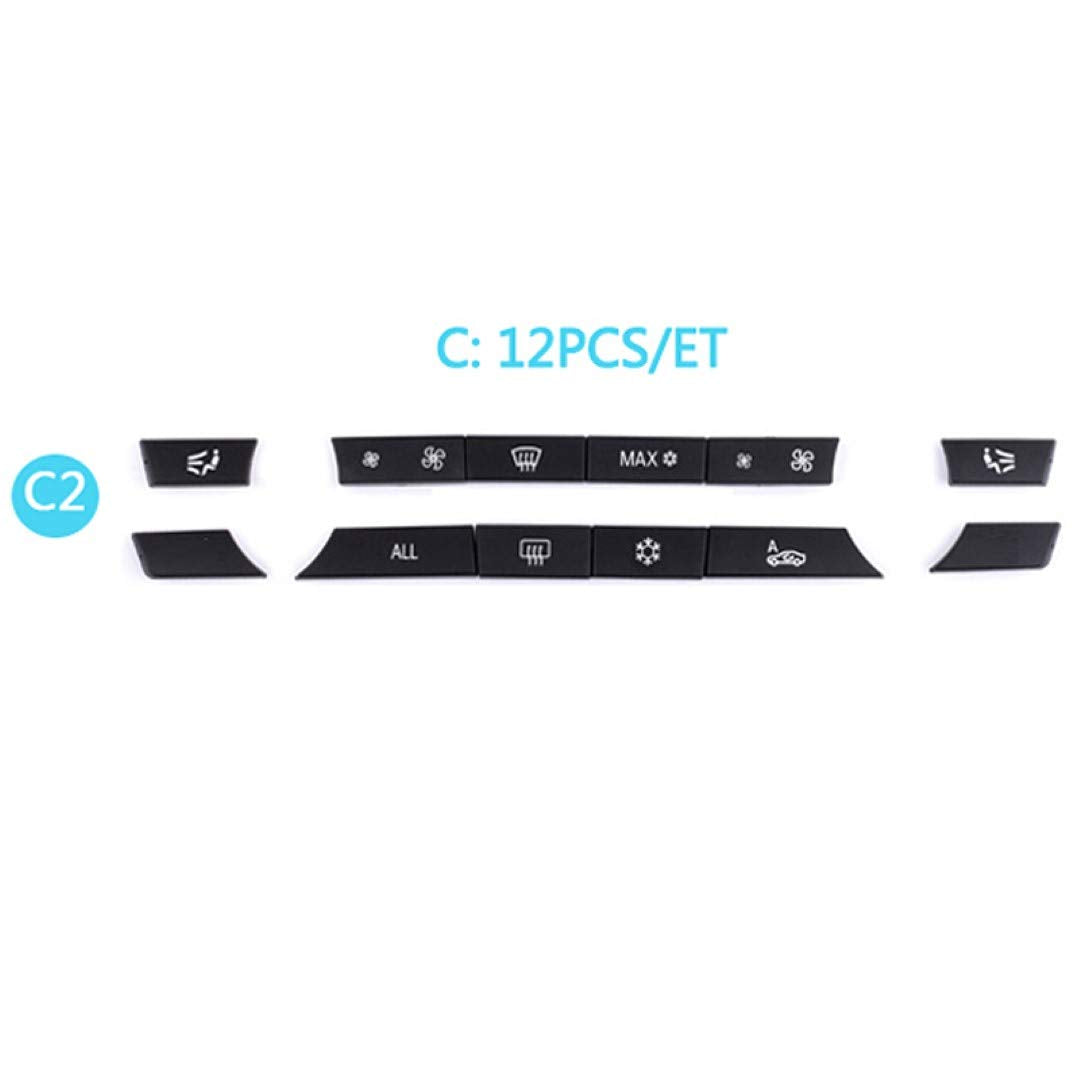 Dashboard Button Compatible With Bmw 5 Series Dashboard Button 5 Series F10 2010-2017 6 Series F12 2011-2016 7 Series F02 2009-2016 Button Set