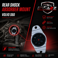 Rear Suspension Support Strut Mount  31323230F Compatible With Volvo S60