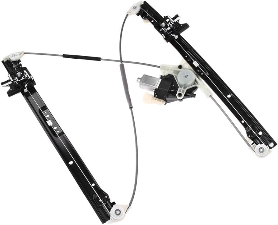 Front Right Glass Machine (With Motor) LR078163 LR153949 Compatible With Land Rover L405