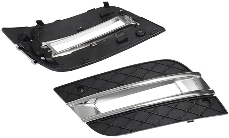 Fog Lamp Cover With Chrome Left 1648801924 & Right 1648802024 A1648801924 Compatible With Mercedes-Benz ML-W164 (2010-2012) Tag No.342