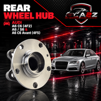 Rear Wheel Hub 4F0598611B 4F0598611A 4F0501611B 4FD501611 Compatible With AUDI A6 C6 (4F2) | A6 / S6 & A6 C6 Avant (4F5)