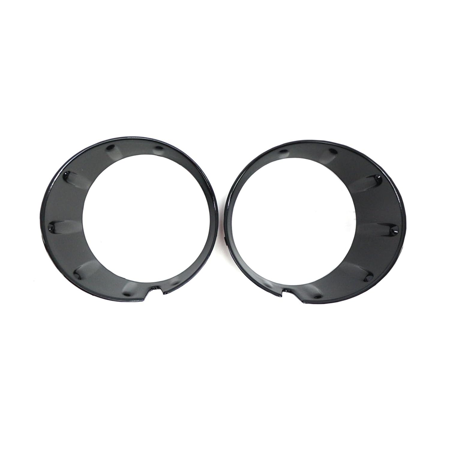 Fog Lamp Frame Plating Black Left 51117248791 & Right 51117248792 Compatible With MINI COOPER R56