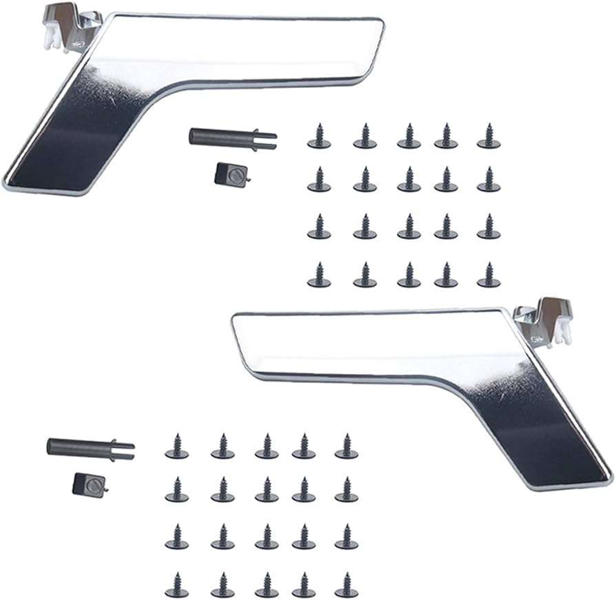 Inner Pull Handle (Right) (Chrome) 2047202271 2047202663 A2047202271 A2047202663 Compatiblith Mercedes benz GLK350 4Matic (2007-2014)GLK350 Base Sport (2007-2014) GLK350 Sport(2007-2014)