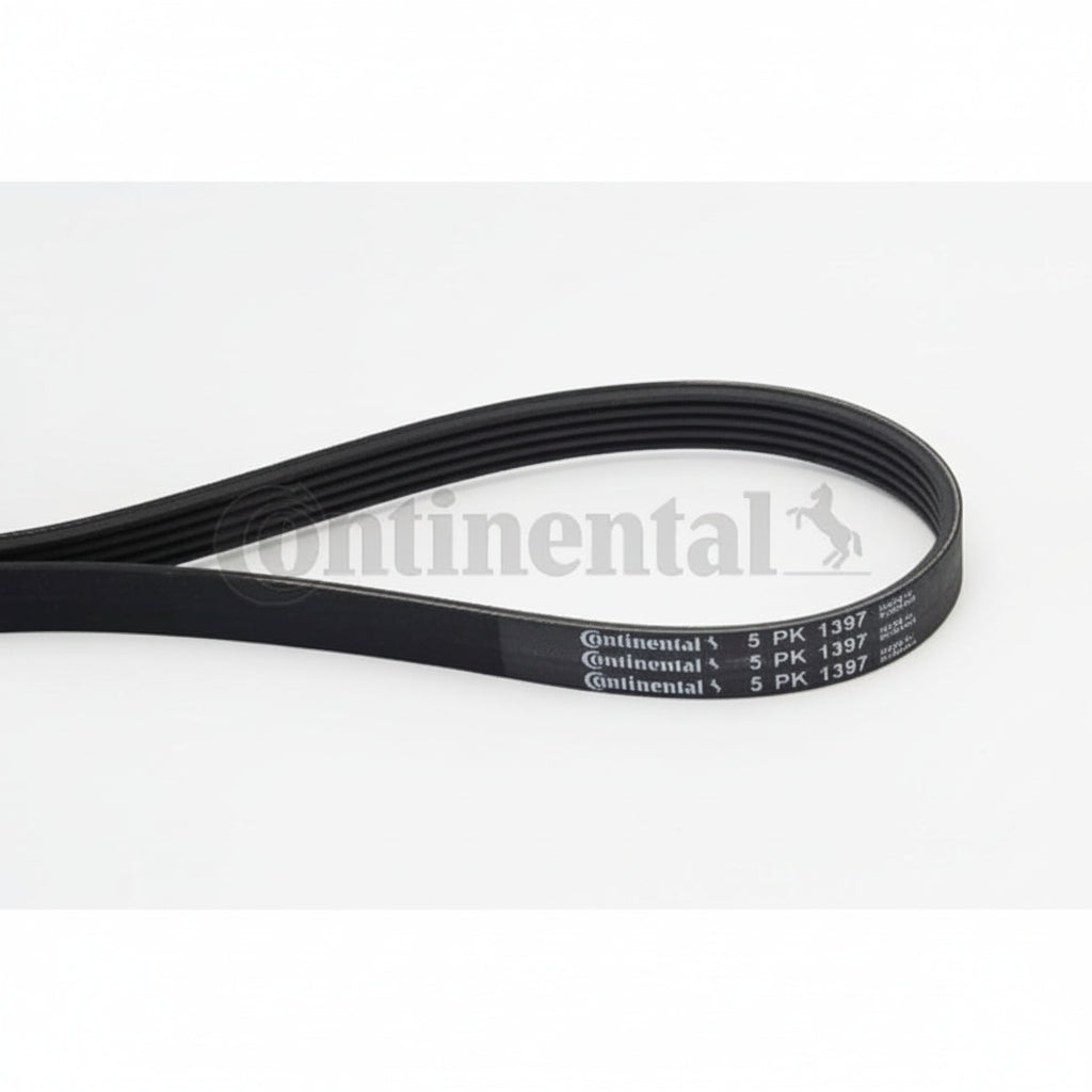 Multi Rib Belt 5PK1397 11288511919 11288573417 Compatible With MINI MINI COUNTRYMAN (R60) | MINI COUNTRYMAN / COOPER COUNTRYMAN | CROSSOVER (CONTINENTAL)