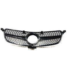 Front Bumper Grill Compatible With Mercedes Gle W166 X166 2016-2020 Gle 63 Gle 55 Gle 65 Front Bumper Panamericana Grill W166 Grill Diamond Black Gle