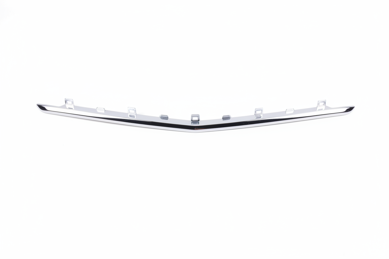 Front Bumper Lip Spoiler Chrome 1678854505 A1678854505 Compatible With Mercedes Benz W167 GLE (2019-24) Tag No.604