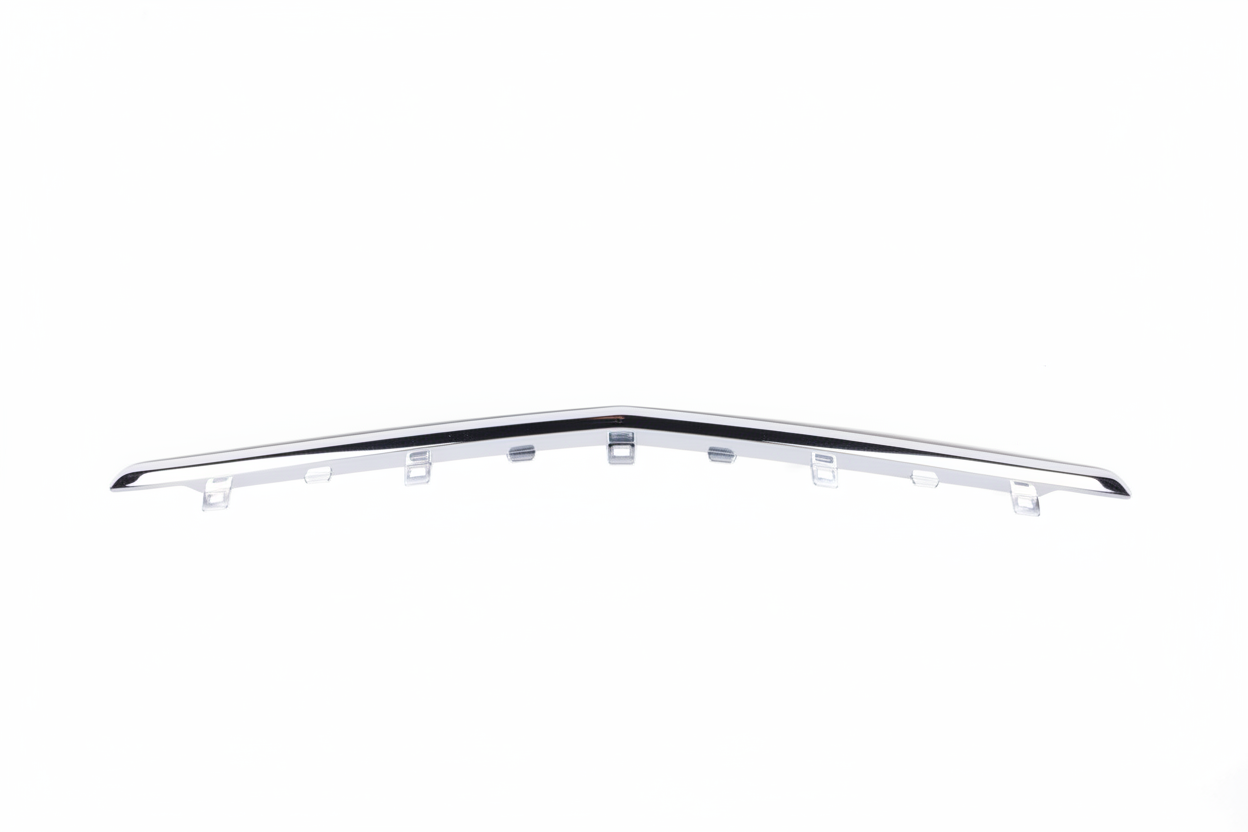 Front Bumper Lip Spoiler Chrome 1678854505 A1678854505 Compatible With Mercedes Benz W167 GLE (2019-24) Tag No.604