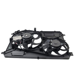 Radiator Fan Assembly LR044833 LR100366 Compatible With Land Rover Discovery Sport  (L550) & Land Rover Range Rover Evoque  (L538)