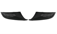 Fog Lamp Cover Set Left 6R0853665 & Right 6R0853666 Compatible With Volkswagen Polo (2009)