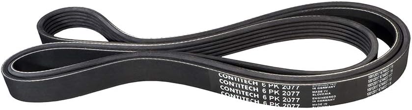 Multi Rib Belt  6PK2077 LR041975 Compatible With LAND ROVER RANGE ROVER SPORT II (L494) (CONTINENTAL)