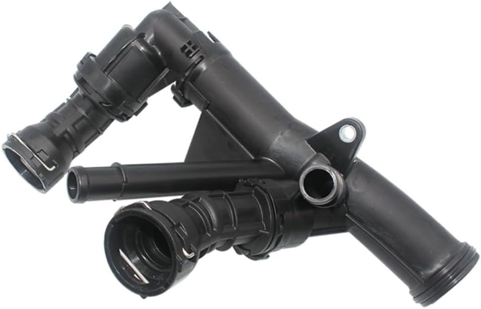 Thermostat Housing 04L121026F 04L121026AE 04L121026AH 04L121026J 04L121026Q 04L121113B 04L121113C 04L121113D Compatible With  AUDI A3 Limousine (8VS, 8VM) | A3 / S3 & Q3 (8UB, 8UG) & SKODA KODIAQ I (NS6, NS7, NV7) & OCTAVIA III (5E3, NL3, NR3) Tag  No.50