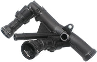 Thermostat Housing 04L121026F 04L121026AE 04L121026AH 04L121026J 04L121026Q 04L121113B 04L121113C 04L121113D Compatible With  AUDI A3 Limousine (8VS, 8VM) | A3 / S3 & Q3 (8UB, 8UG) & SKODA KODIAQ I (NS6, NS7, NV7) & OCTAVIA III (5E3, NL3, NR3) Tag  No.50