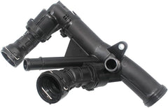 Thermostat Housing 04L121026F 04L121026AE 04L121026AH 04L121026J 04L121026Q 04L121113B 04L121113C 04L121113D Compatible With  AUDI A3 Limousine (8VS, 8VM) | A3 / S3 & Q3 (8UB, 8UG) & SKODA KODIAQ I (NS6, NS7, NV7) & OCTAVIA III (5E3, NL3, NR3) Tag  No.50