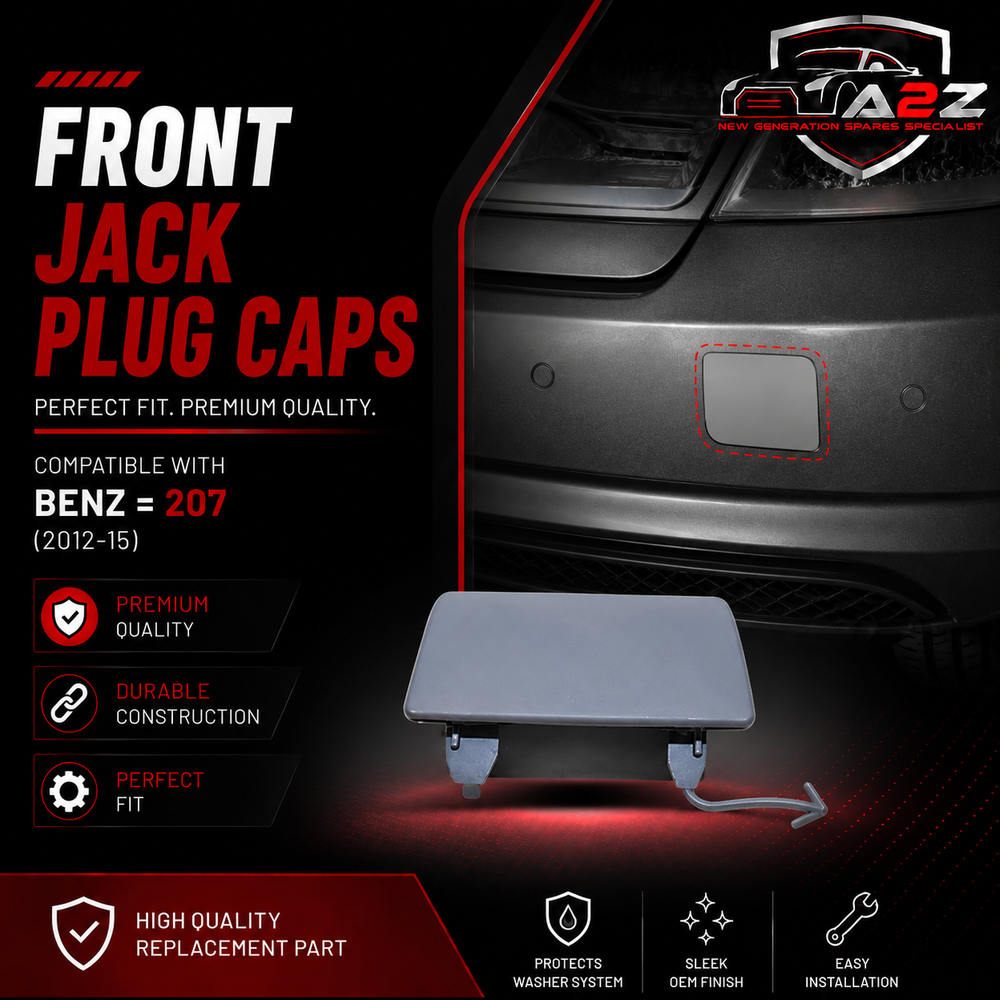 Benz 212 AMG (2010-13) Front Jack Plug Caps. 2126981630 = R.H, 2126981530 = L.H. Tag 308