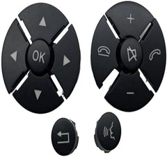 Steering Wheel Buttons (new model) Black Left A22182157519116, Left 22182157519116, Right A22182158519116, Right 22182158519116 Compatible With Mercedes C/E/GLK Class W204 W212 W207 X204