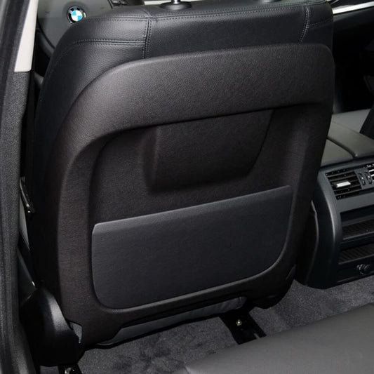 Seat Storage Pocket Compatible with BMW 5 Series F10 2013-2017 Gt F07 2014-2018 7 Series F02 2012-2015 X5 F15 2014-2018 X6 F16 2014-2018 Seat Storage Pocket Cover Black Model C 52107319070