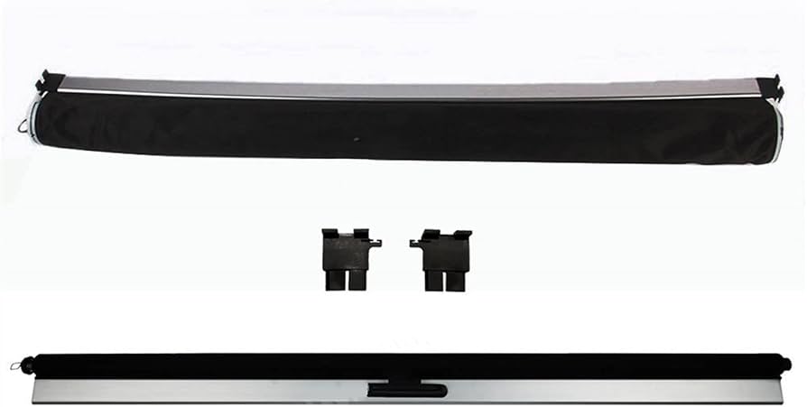Black Rear Sunroof Curtain Assembly 4L0877307D 4L0877307C Compatible With Audi Q7 2007-2015