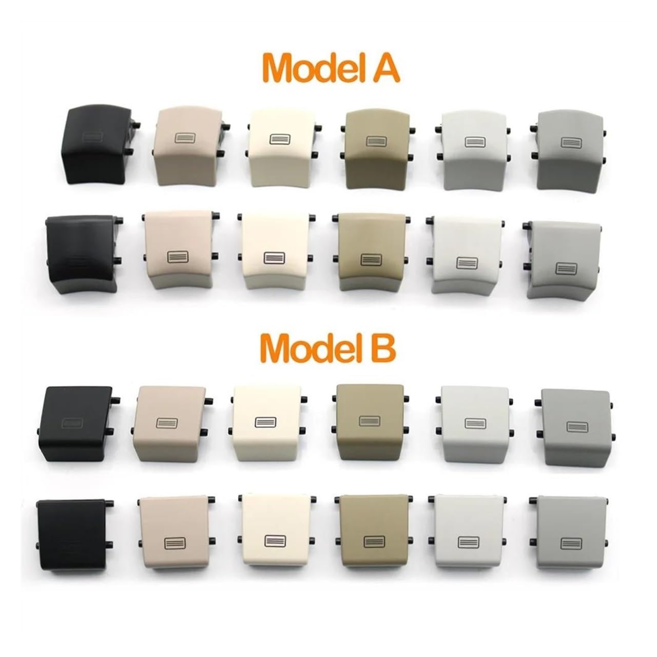 Sunroof Switch Button Model-A Light Beige 1666950000 8R99-A Compatible With Mercedes Benz GL W166 SUV (2012-2019)