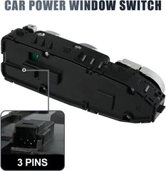 Window Switch Main Compatible With Mercedes C Class Window Switch Main C Class W205 2016 Glc W253 2016 E Class W213 2018 Brown