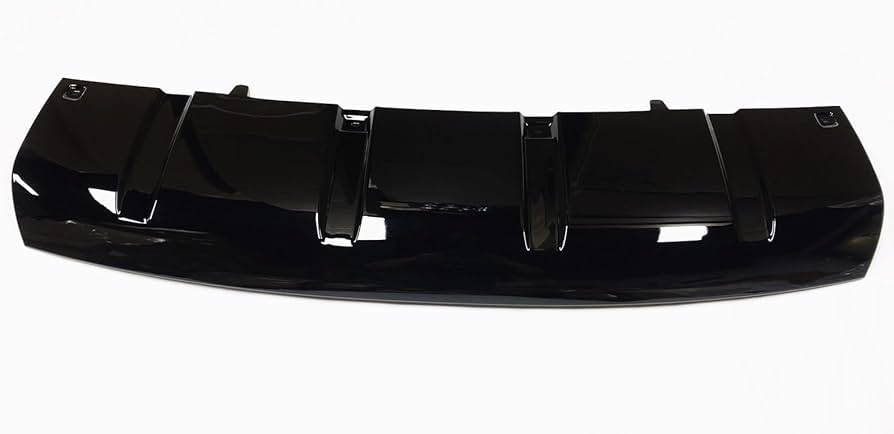 Front Bumper Skid Plate (Glossy Black) LR083106 Compatible With Land Rover Discovery 5 L462 (2017-20)