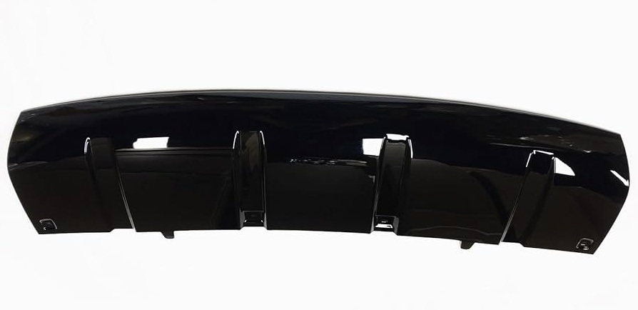 Front Bumper Skid Plate (Glossy Black) LR083106 Compatible With Land Rover Discovery 5 L462 (2017-20)